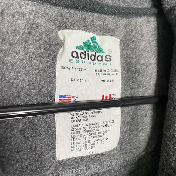 Vintage Adidas equipment fleece jacket - Picture 11 of 11